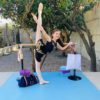 Tapis de danse bleu 2Mx2M